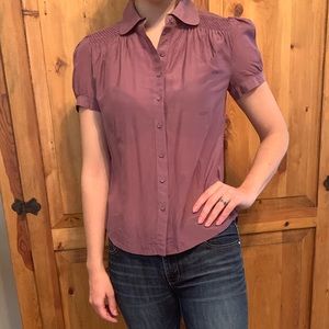 Banana republic button up top